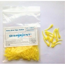 Насадки для смешив интраоральные Intra Oral желтые (100шт) Диспотрейд