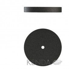 Полир дискообраз ((1522-R.100) Ф 22мм универсал цв черн Кенда