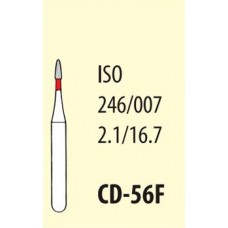 Бор алмазный ТН (CD-56F) конус цв красный Мани
