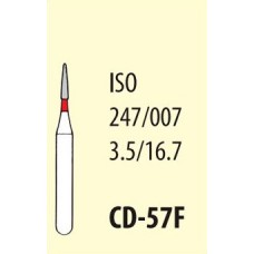 Бор алмазный ТН (CD-57F) конус цв красный Мани