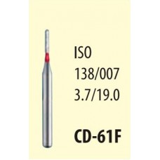 Бор алмазный ТН (CD-61F) цилиндр цв красный Мани