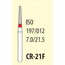 Бор алмазный ТН (CR-21F) конус цв красный Мани