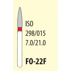 Бор алмазный ТН (FO-22F) свеча цв красный Мани