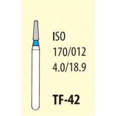Бор алмазный ТН (TF-42) конус цв синий Мани