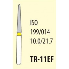Бор алмазный ТН (TR-11EF) конус цв желтый  Мани