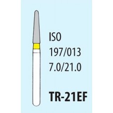 Бор алмазный ТН (TR-21EF) конус цв желтый Мани