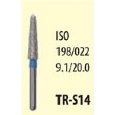 Бор алмазный ТН (TR-S14) конус цв синий Мани